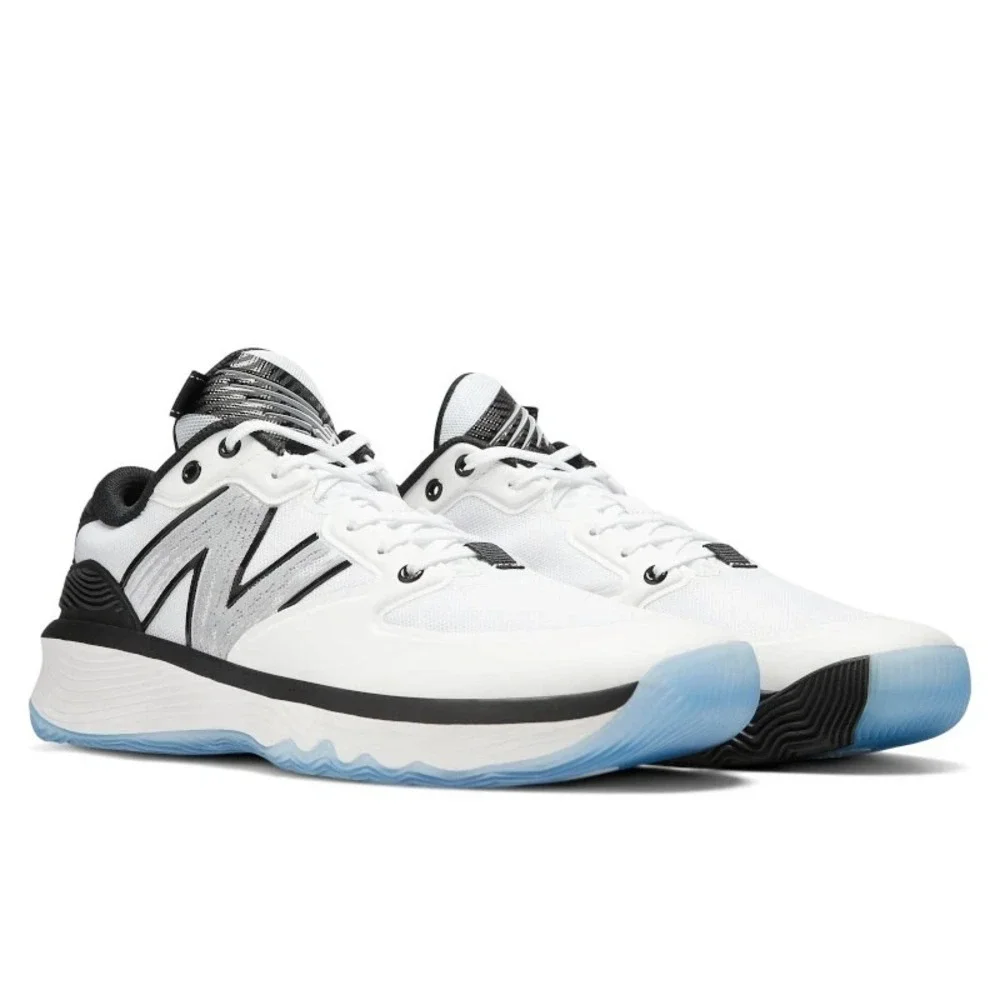 Mens 11.5‎ - New Balance HESI LOW White Black BBHSLB1 Basketball Shoes Sneakers